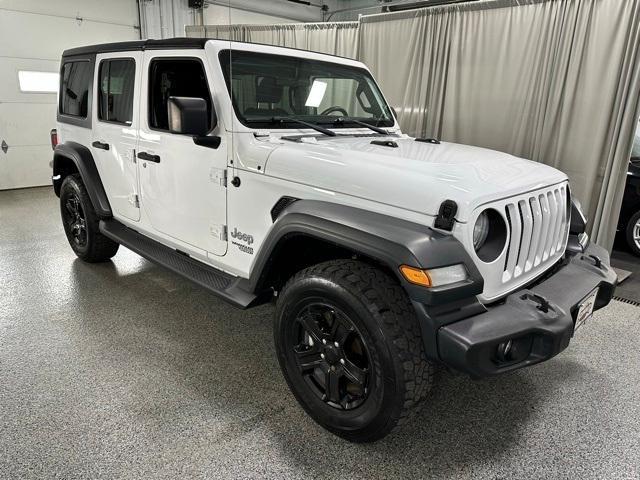 used 2018 Jeep Wrangler Unlimited car, priced at $21,995