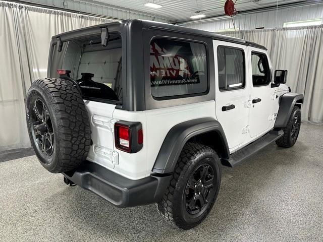 used 2018 Jeep Wrangler Unlimited car, priced at $21,995