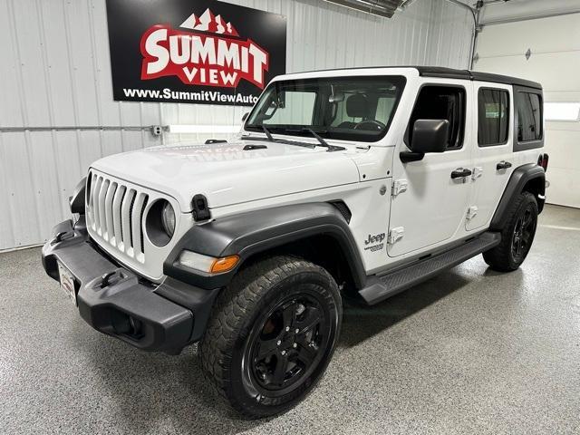 used 2018 Jeep Wrangler Unlimited car, priced at $21,995