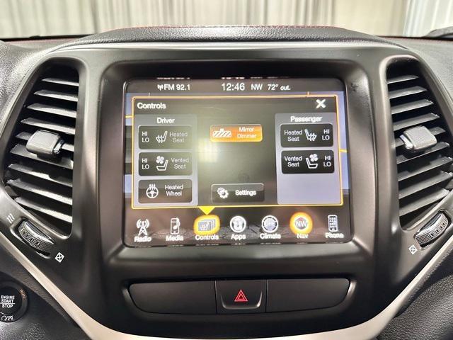 used 2017 Jeep Cherokee car, priced at $17,995