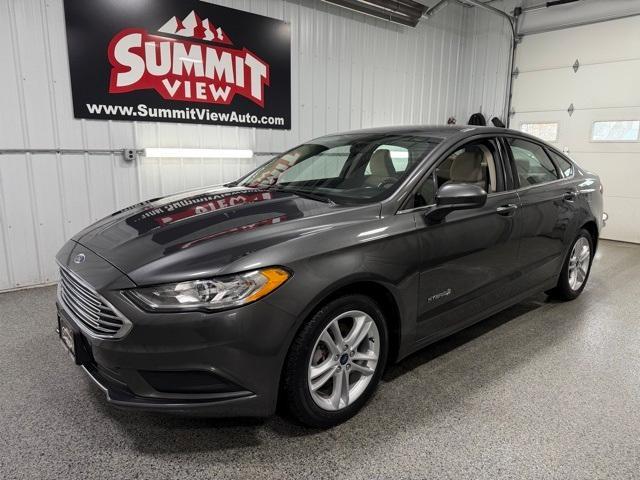 used 2018 Ford Fusion Hybrid car, priced at $17,054