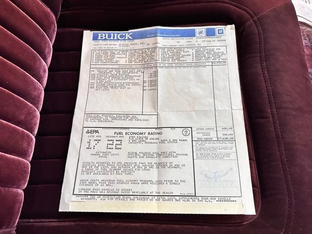 used 1985 Buick Riviera car, priced at $15,995