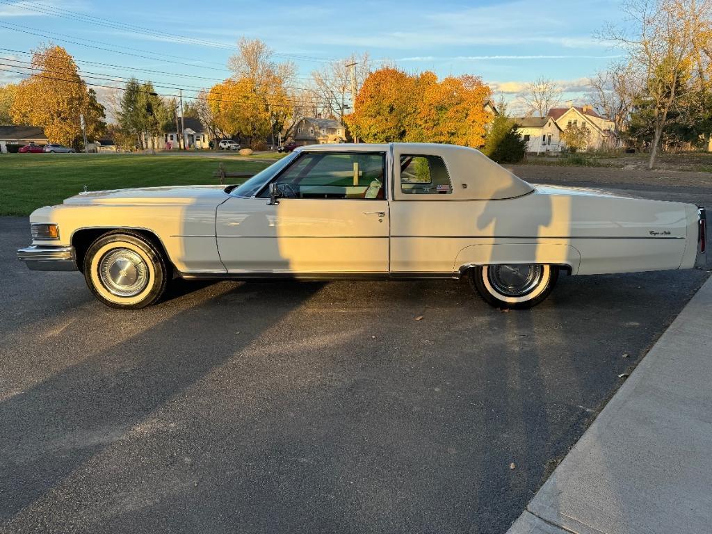 used 1976 Cadillac DeVille car, priced at $29,995