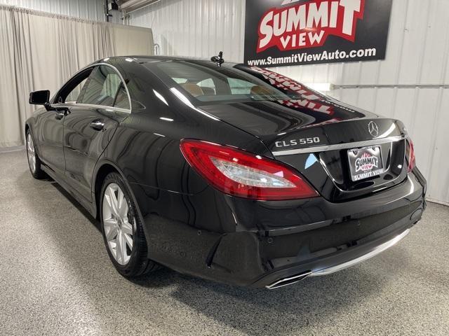 used 2018 Mercedes-Benz CLS 550 car, priced at $29,995