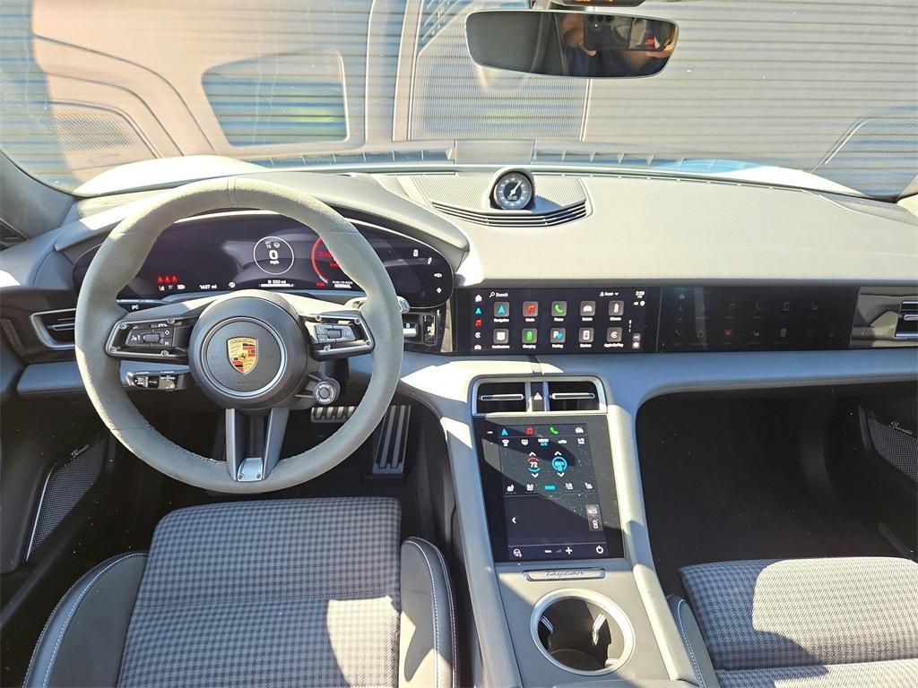 used 2025 Porsche Taycan car, priced at $142,000