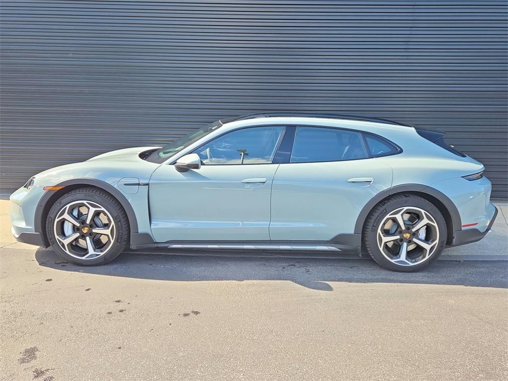 used 2025 Porsche Taycan car, priced at $142,000