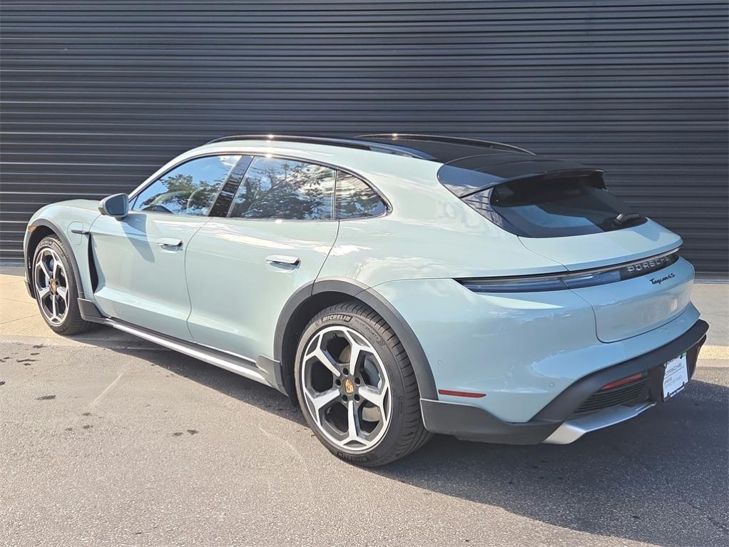 used 2025 Porsche Taycan car, priced at $142,000