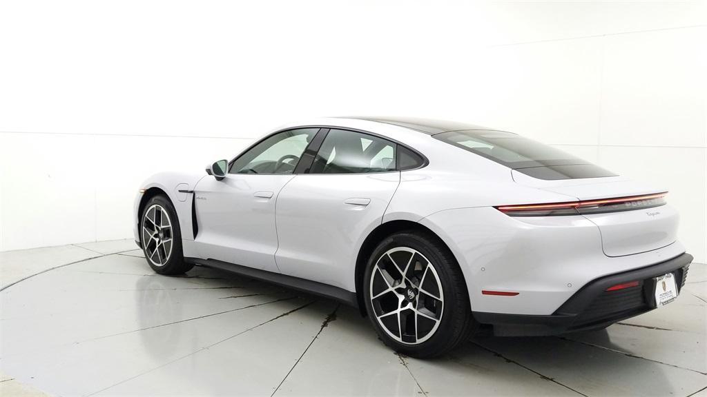 used 2025 Porsche Taycan car, priced at $114,161