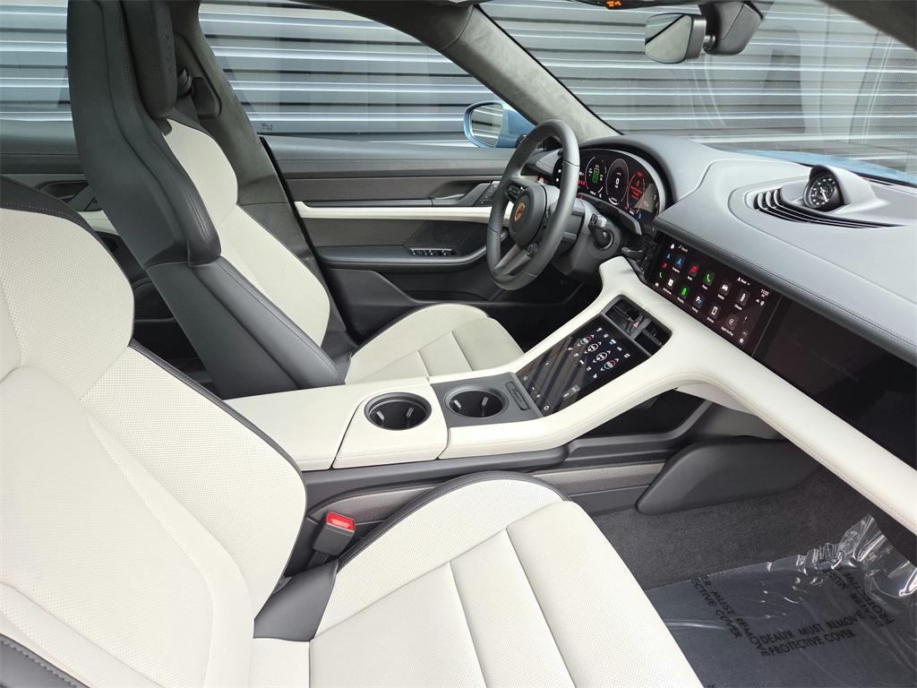 used 2025 Porsche Taycan car, priced at $156,400