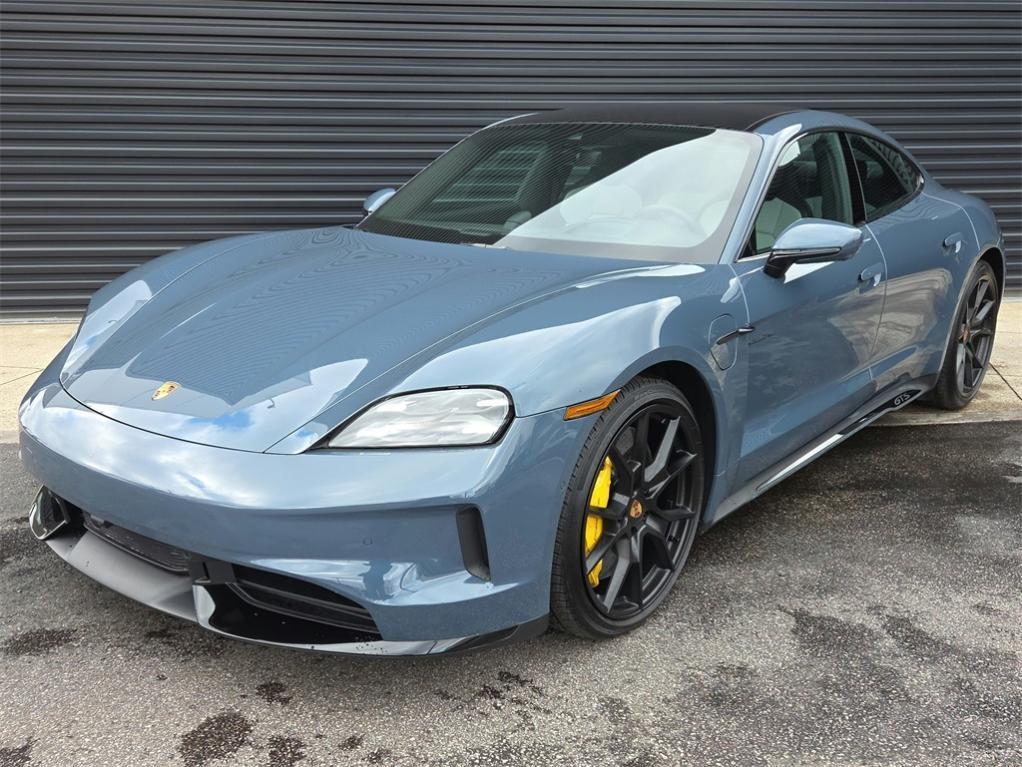 used 2025 Porsche Taycan car, priced at $156,400
