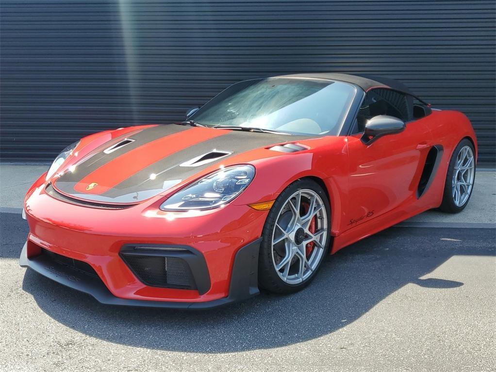 used 2025 Porsche 718 Spyder car, priced at $236,500