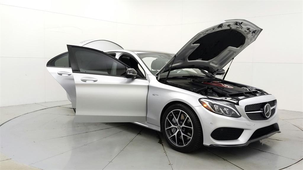 used 2018 Mercedes-Benz AMG C 43 car, priced at $26,999