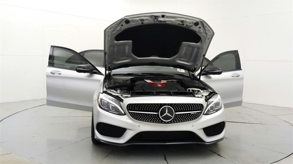 used 2018 Mercedes-Benz AMG C 43 car, priced at $26,999