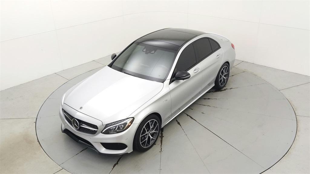 used 2018 Mercedes-Benz AMG C 43 car, priced at $26,999