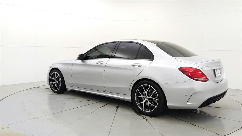 used 2018 Mercedes-Benz AMG C 43 car, priced at $26,999