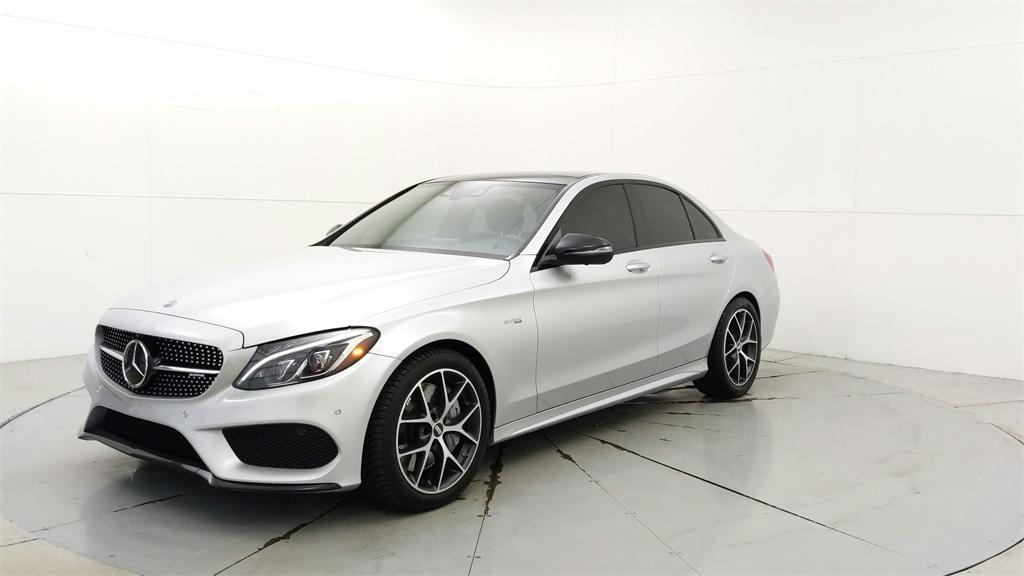 used 2018 Mercedes-Benz AMG C 43 car, priced at $26,999