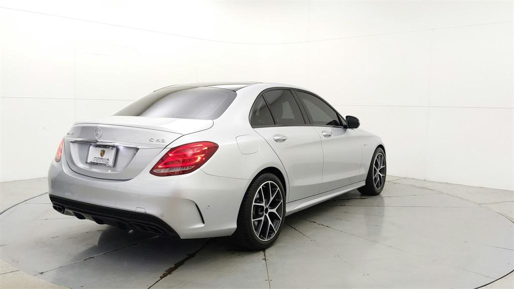 used 2018 Mercedes-Benz AMG C 43 car, priced at $26,999