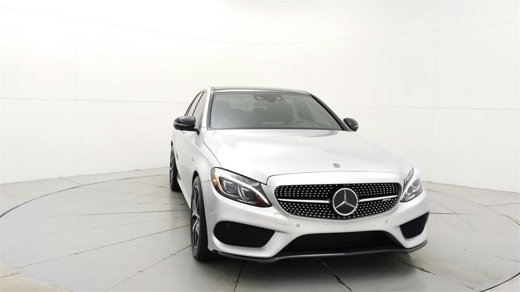 used 2018 Mercedes-Benz AMG C 43 car, priced at $26,999