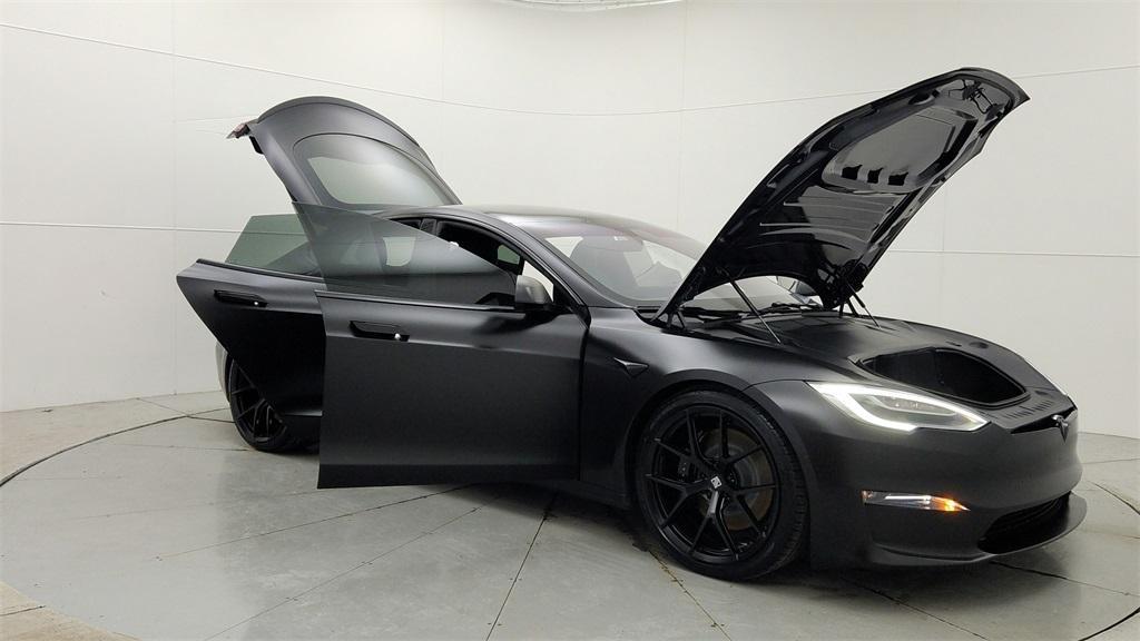 used 2021 Tesla Model S car, priced at $57,865