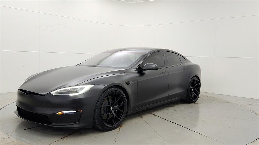 used 2021 Tesla Model S car, priced at $57,865