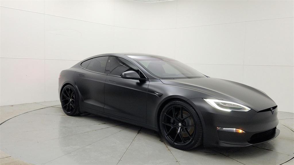 used 2021 Tesla Model S car, priced at $57,865