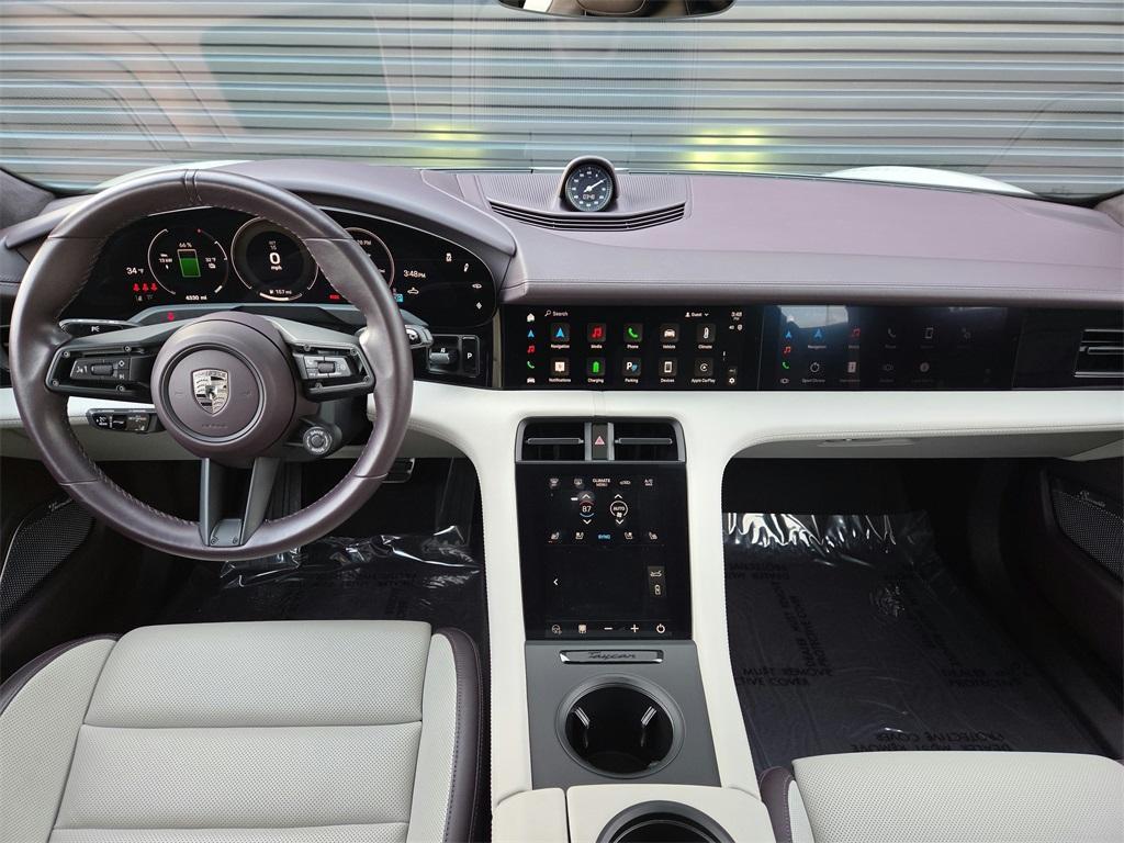 used 2025 Porsche Taycan car, priced at $199,900