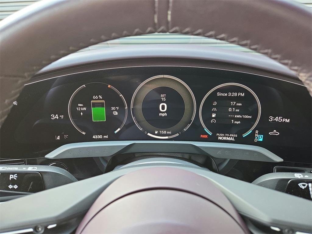 used 2025 Porsche Taycan car, priced at $199,900