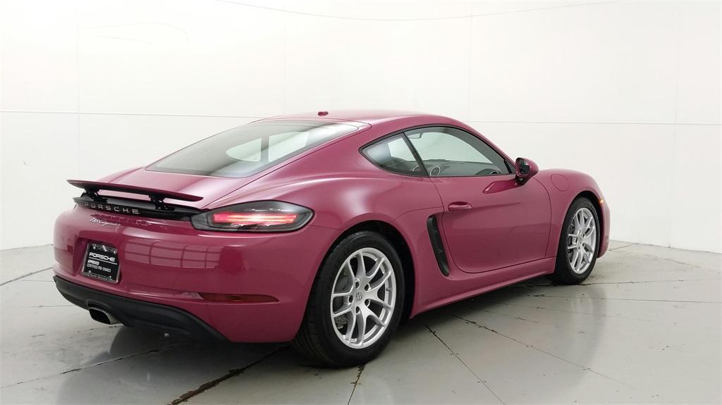 used 2024 Porsche 718 Cayman car, priced at $72,647