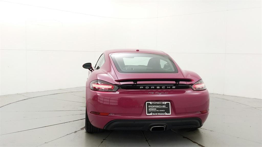 used 2024 Porsche 718 Cayman car, priced at $76,337