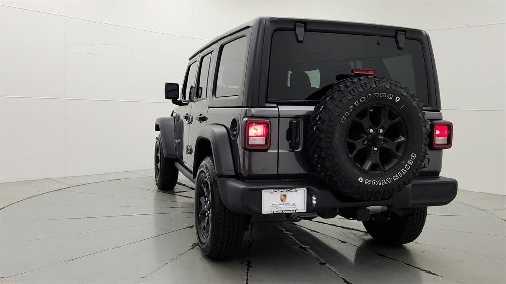 used 2022 Jeep Wrangler Unlimited car, priced at $30,262