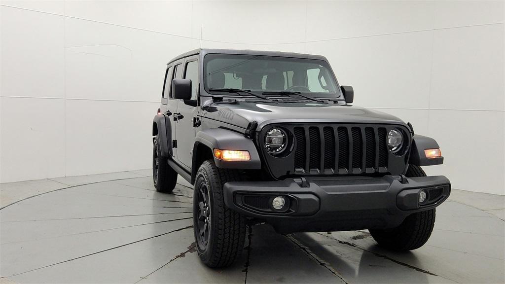 used 2022 Jeep Wrangler Unlimited car, priced at $30,262