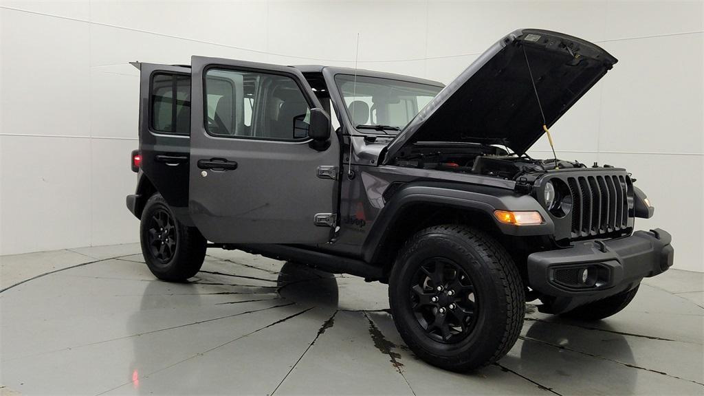 used 2022 Jeep Wrangler Unlimited car, priced at $30,262