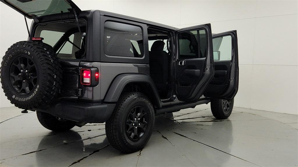 used 2022 Jeep Wrangler Unlimited car, priced at $30,262