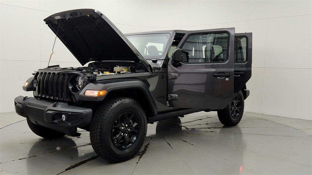 used 2022 Jeep Wrangler Unlimited car, priced at $30,262