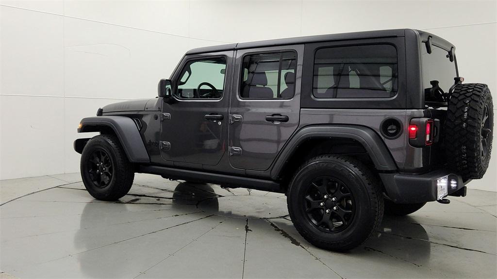 used 2022 Jeep Wrangler Unlimited car, priced at $30,262