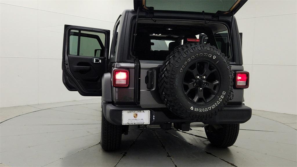 used 2022 Jeep Wrangler Unlimited car, priced at $30,262