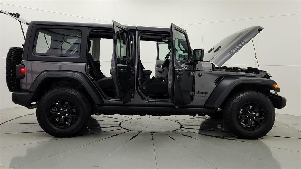 used 2022 Jeep Wrangler Unlimited car, priced at $30,262