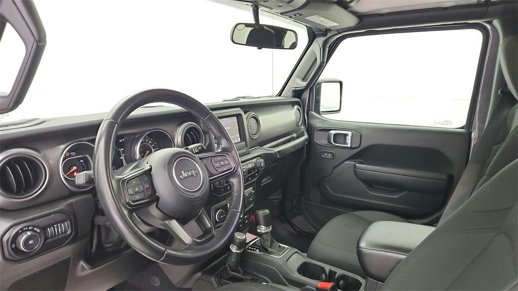 used 2022 Jeep Wrangler Unlimited car, priced at $30,262