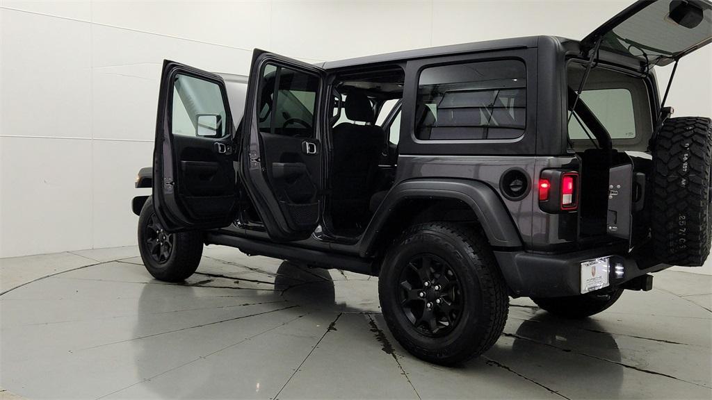 used 2022 Jeep Wrangler Unlimited car, priced at $30,262