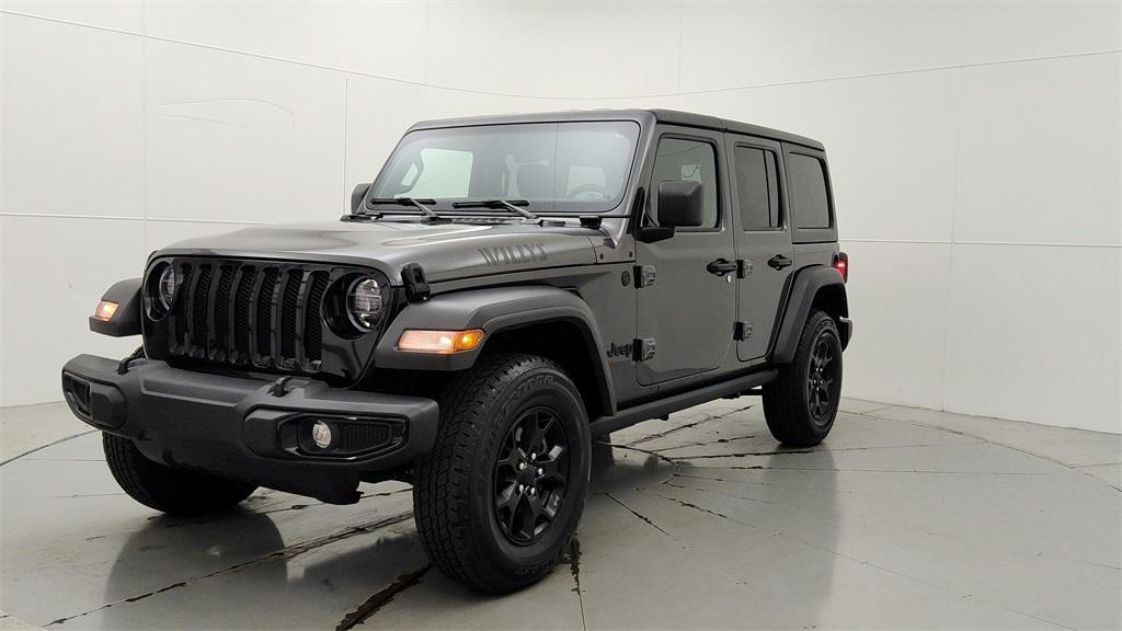 used 2022 Jeep Wrangler Unlimited car, priced at $30,262