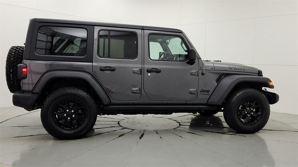 used 2022 Jeep Wrangler Unlimited car, priced at $30,262