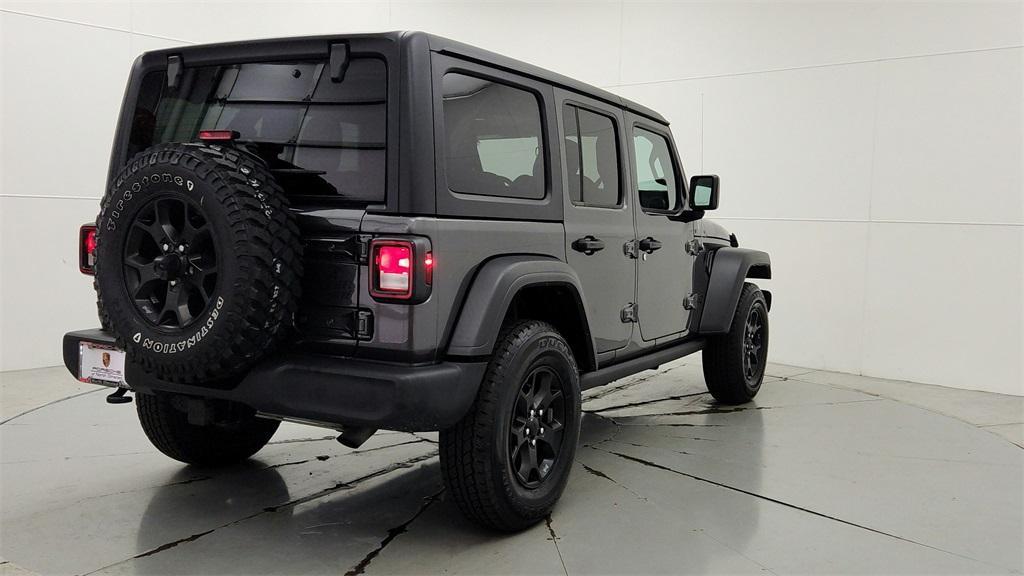 used 2022 Jeep Wrangler Unlimited car, priced at $30,262