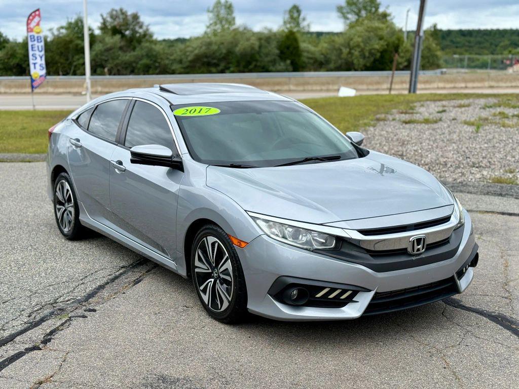 used 2017 Honda Civic car, priced at $14,321