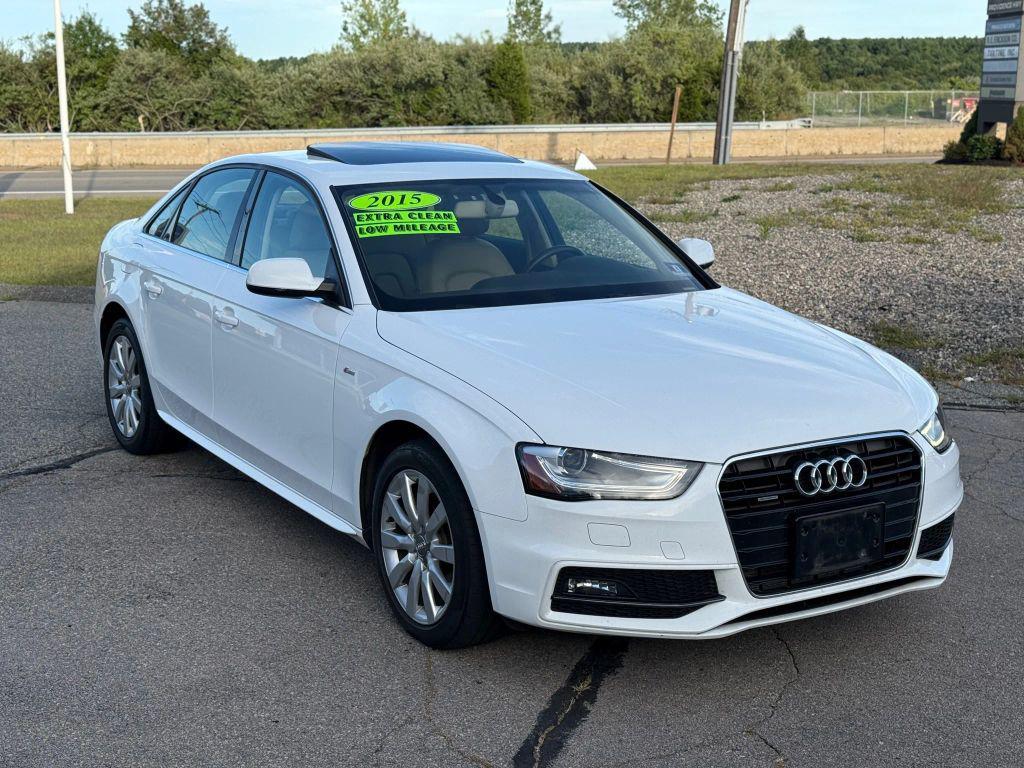 used 2015 Audi A4 car, priced at $15,121