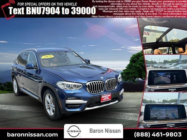 used 2021 BMW X3 car, priced at $29,888