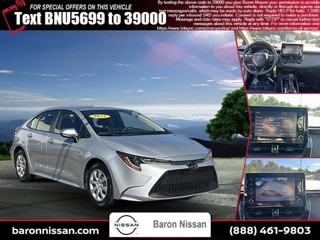 used 2021 Toyota Corolla car, priced at $18,795