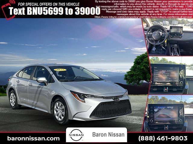 used 2021 Toyota Corolla car, priced at $18,795