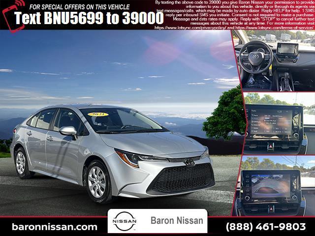 used 2021 Toyota Corolla car, priced at $18,795