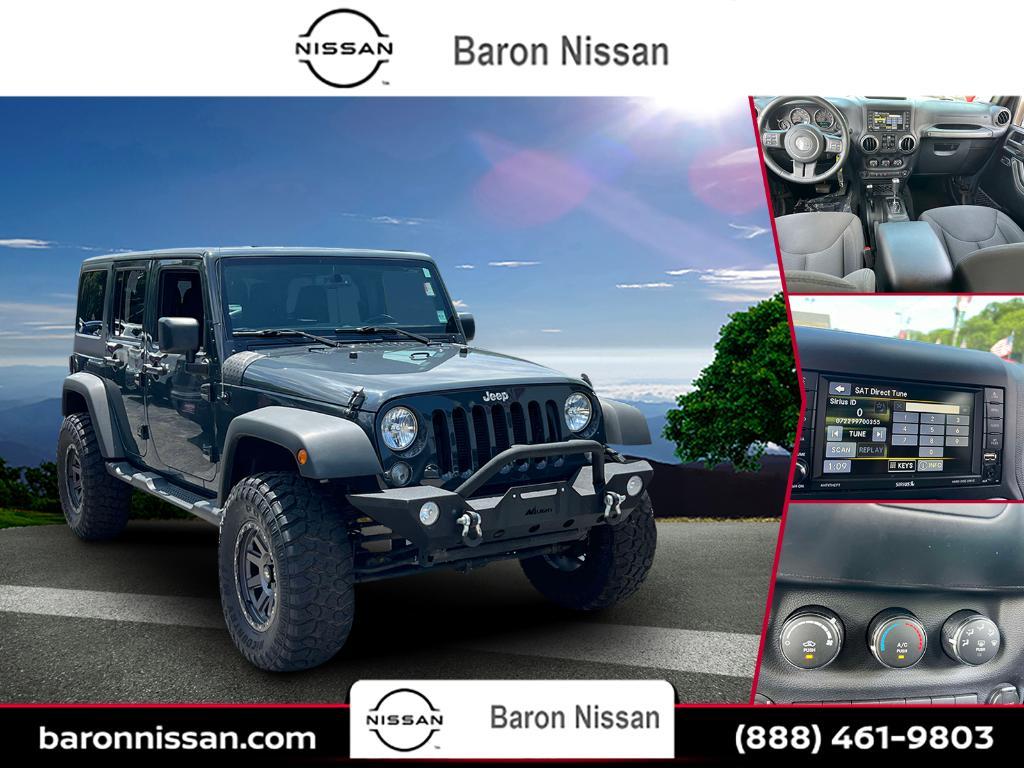 used 2016 Jeep Wrangler Unlimited car, priced at $25,999