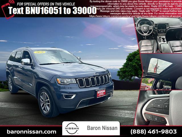 used 2020 Jeep Grand Cherokee car, priced at $22,444